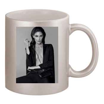 Hilary Rhoda 11oz Metallic Silver Mug