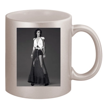 Hilary Rhoda 11oz Metallic Silver Mug