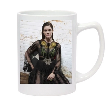 Hilary Rhoda 14oz White Statesman Mug