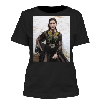 Hilary Rhoda Women's Cut T-Shirt