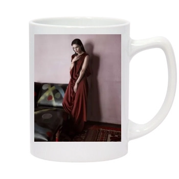 Hilary Rhoda 14oz White Statesman Mug