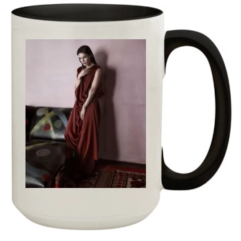 Hilary Rhoda 15oz Colored Inner & Handle Mug