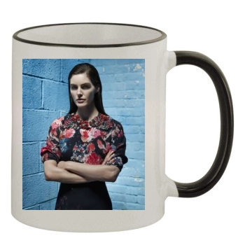 Hilary Rhoda 11oz Colored Rim & Handle Mug