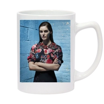 Hilary Rhoda 14oz White Statesman Mug