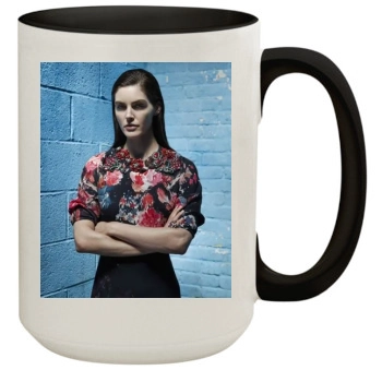 Hilary Rhoda 15oz Colored Inner & Handle Mug