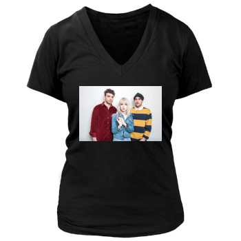 Hayley Williams Women's Deep V-Neck TShirt