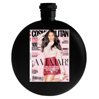 Olivia Munn Round Flask