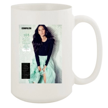 Olivia Munn 15oz White Mug