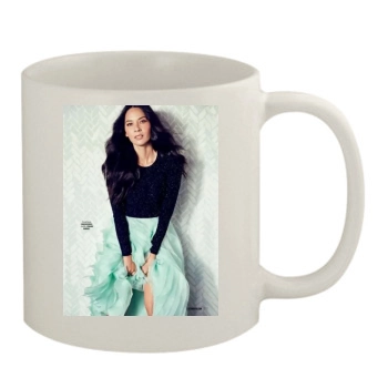 Olivia Munn 11oz White Mug