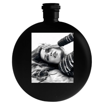 Salma Hayek Round Flask