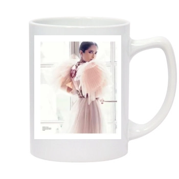 Salma Hayek 14oz White Statesman Mug