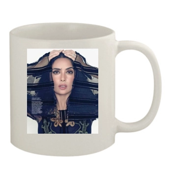 Salma Hayek 11oz White Mug