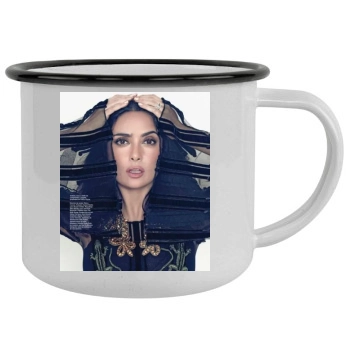 Salma Hayek Camping Mug