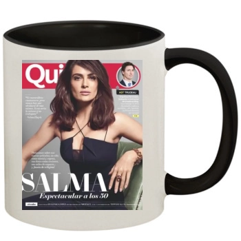 Salma Hayek 11oz Colored Inner & Handle Mug