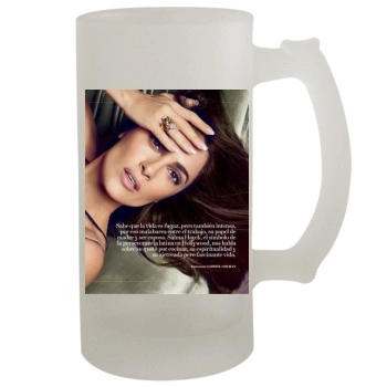 Salma Hayek 16oz Frosted Beer Stein