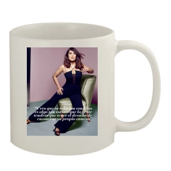 Salma Hayek 11oz White Mug