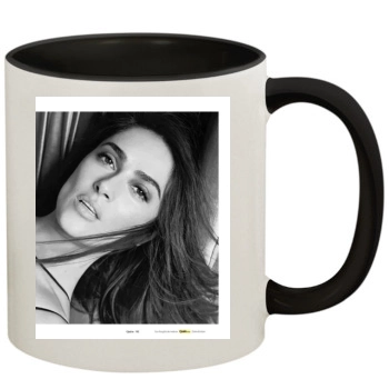 Salma Hayek 11oz Colored Inner & Handle Mug