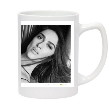 Salma Hayek 14oz White Statesman Mug