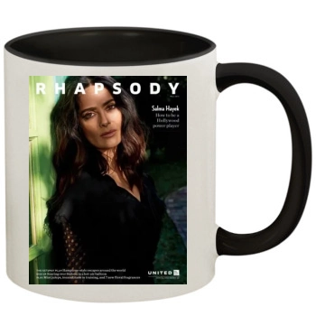 Salma Hayek 11oz Colored Inner & Handle Mug