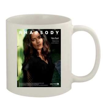 Salma Hayek 11oz White Mug