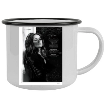 Salma Hayek Camping Mug