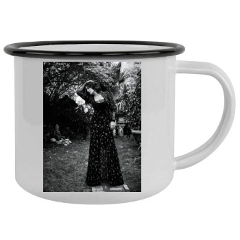 Salma Hayek Camping Mug