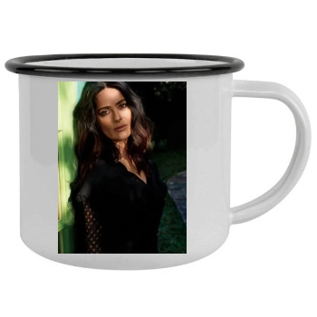 Salma Hayek Camping Mug