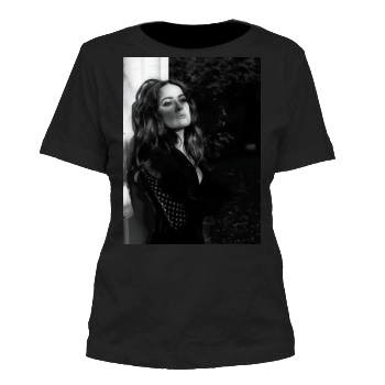 Salma Hayek Women's Cut T-Shirt