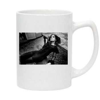 Salma Hayek 14oz White Statesman Mug