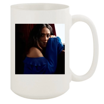 Salma Hayek 15oz White Mug