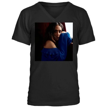 Salma Hayek Men's V-Neck T-Shirt