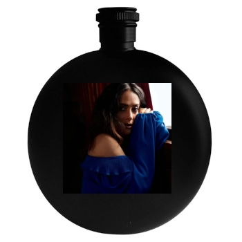 Salma Hayek Round Flask