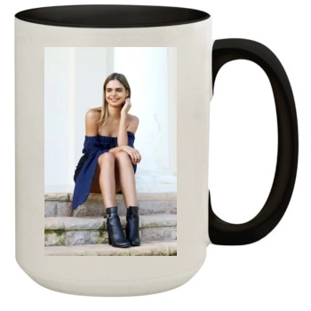 Samantha Harris 15oz Colored Inner & Handle Mug