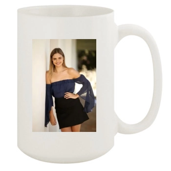 Samantha Harris 15oz White Mug