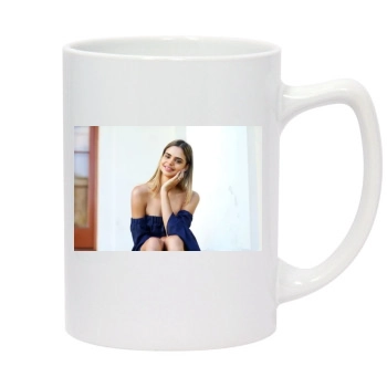 Samantha Harris 14oz White Statesman Mug