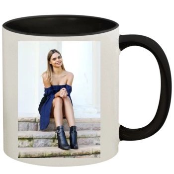 Samantha Harris 11oz Colored Inner & Handle Mug