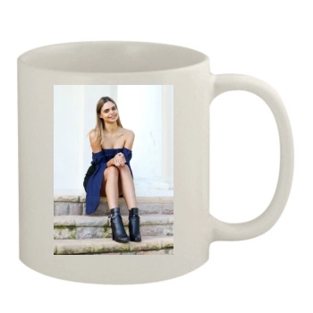 Samantha Harris 11oz White Mug