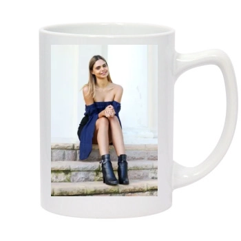 Samantha Harris 14oz White Statesman Mug