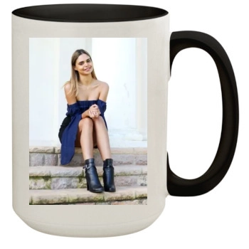 Samantha Harris 15oz Colored Inner & Handle Mug