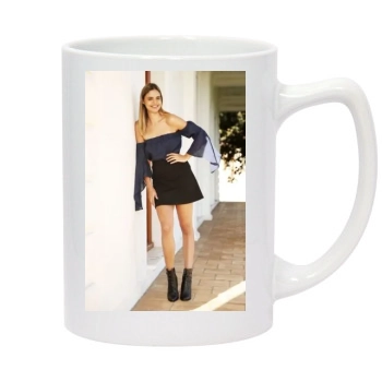 Samantha Harris 14oz White Statesman Mug