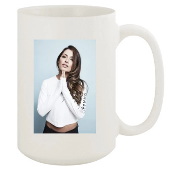 Sarah Shahi 15oz White Mug