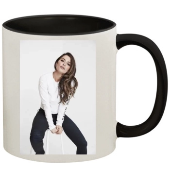 Sarah Shahi 11oz Colored Inner & Handle Mug