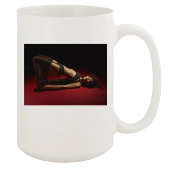 Sarah Shahi 15oz White Mug