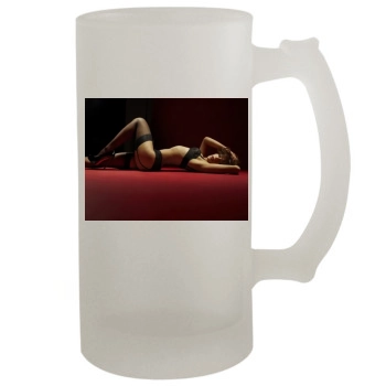 Sarah Shahi 16oz Frosted Beer Stein