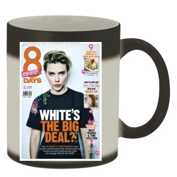 Scarlett Johansson Color Changing Mug