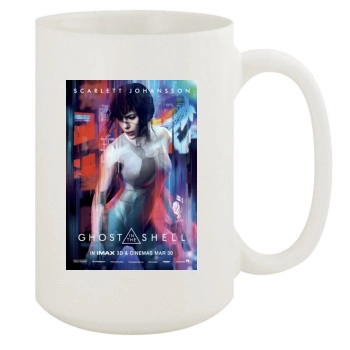 Scarlett Johansson 15oz White Mug