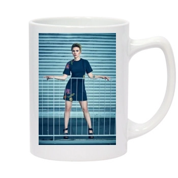 Scarlett Johansson 14oz White Statesman Mug