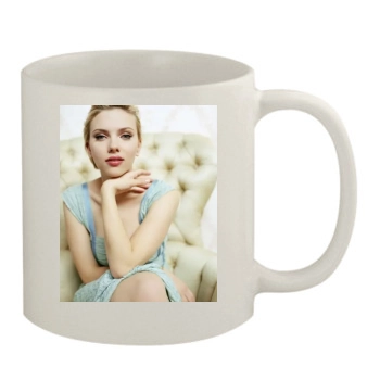 Scarlett Johansson 11oz White Mug