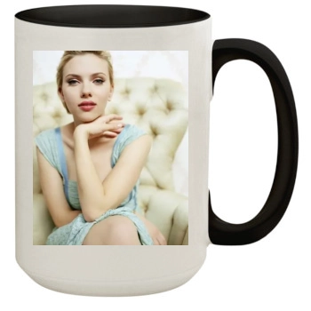 Scarlett Johansson 15oz Colored Inner & Handle Mug