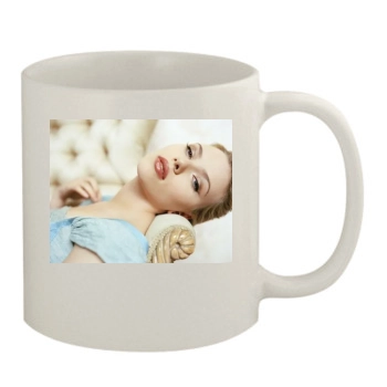 Scarlett Johansson 11oz White Mug